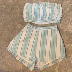 Superdown Striped 2 piece set